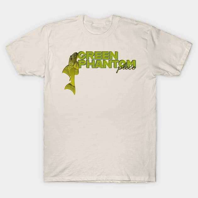 Green Phantom Pleco T-Shirt by Robomonster Graphics